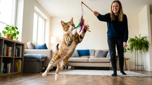 7 Brincadeiras que Ajudam no Adestramento de Gatos