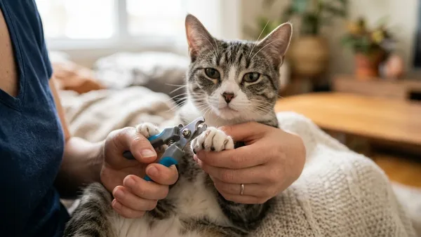 Como Cortar as Unhas do Gato em Casa Sem Machucar o Vaso Sanguíneo (Sabugo)