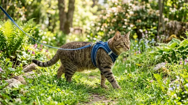 Como Ensinar Seu Gato a Passear de Coleira e Peitoral com Segurança