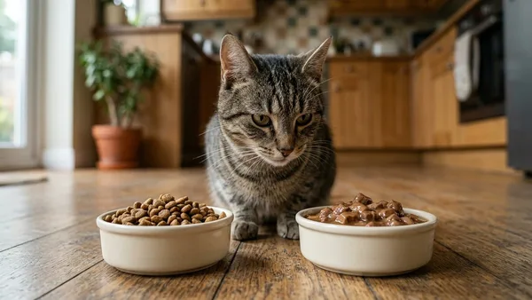 Como Escolher entre Ração Seca e Úmida para Gatos: Dicas Essenciais