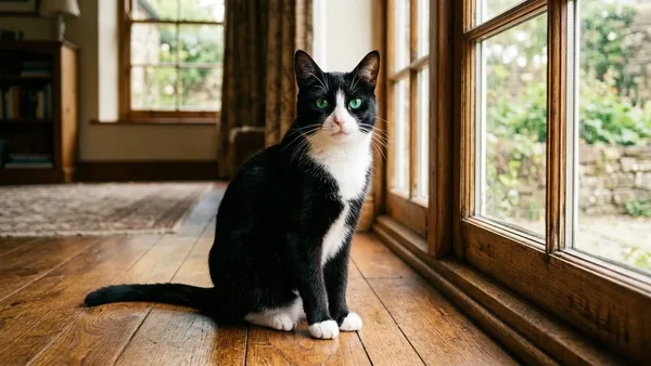 7 Significados Interessantes do Gato Preto e Branco (Gato Frajola)